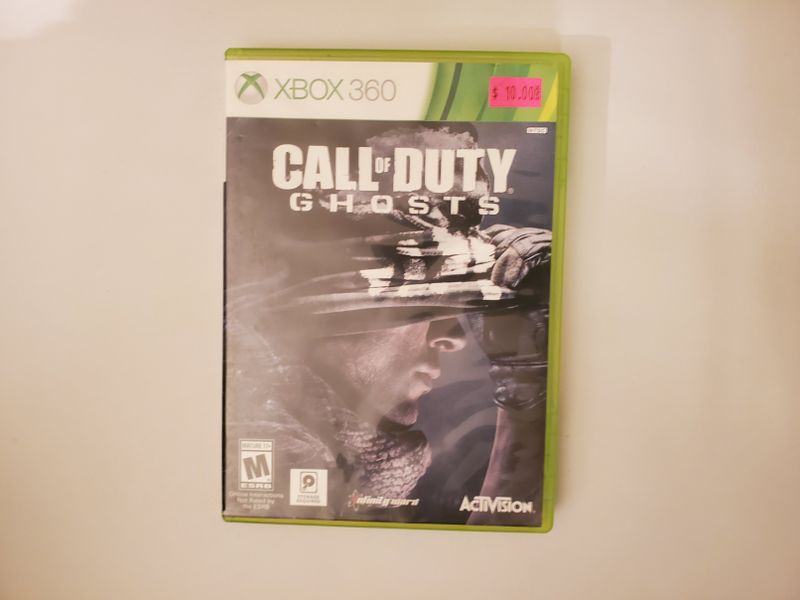 Microsoft Xbox 360 Call of Duty Ghosts video game