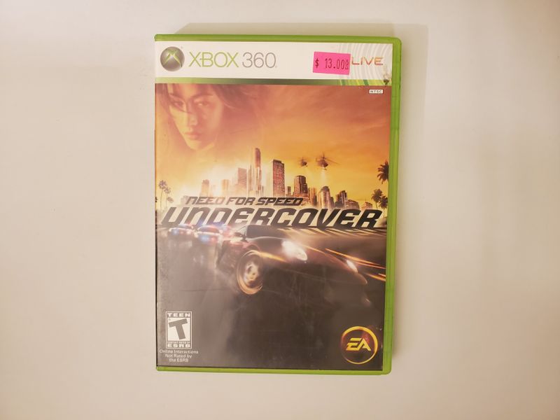 Microsoft Xbox 360 Need for Speed Undercover video game