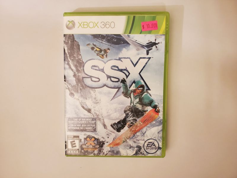 Microsoft Xbox 360 SSX video game