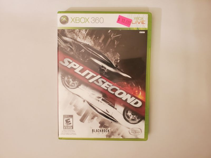 Microsoft Xbox 360 Split Second video game