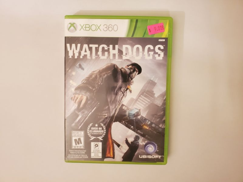 Microsoft Xbox 360 Watch Dogs video game