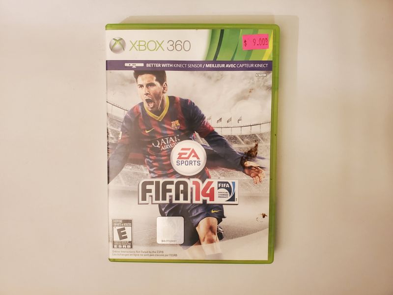 Microsoft Xbox 360 FIFA 14 video game