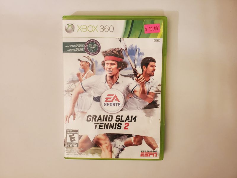 Microsoft Xbox 360 Grand Slam Tennis 2 video game