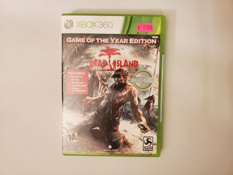 Microsoft Xbox 360 Dead Island Game of the year edition video game