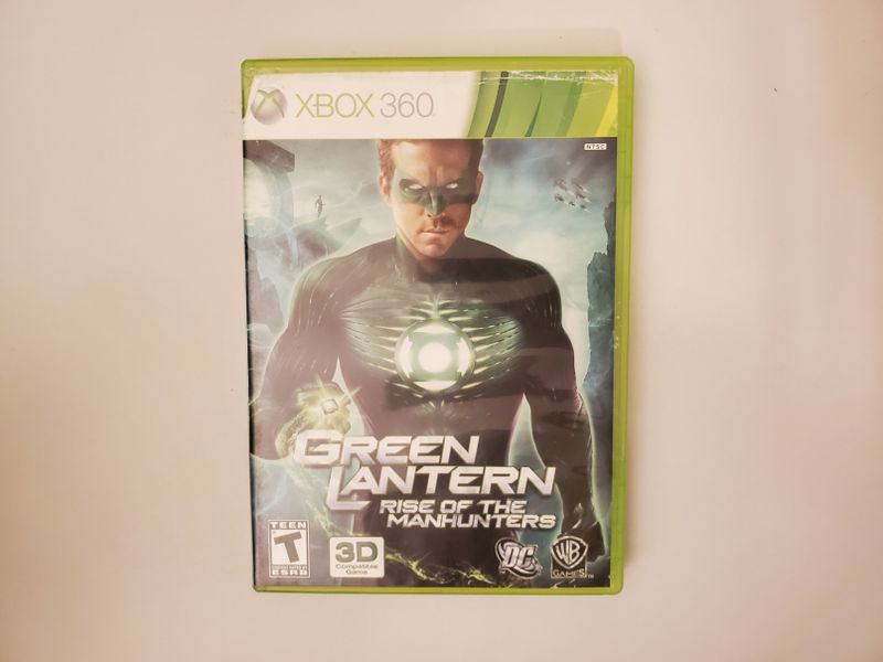 Microsoft Xbox 360 Green Lantern Rise of the Manhunters video game