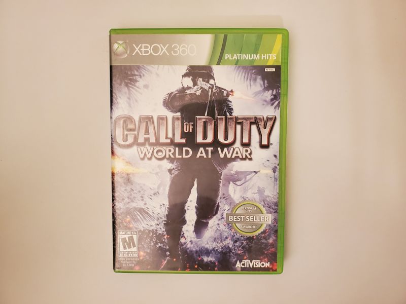 Microsoft Xbox 360 Call of Duty: World at War (Platinum Hits, Best Seller) video game