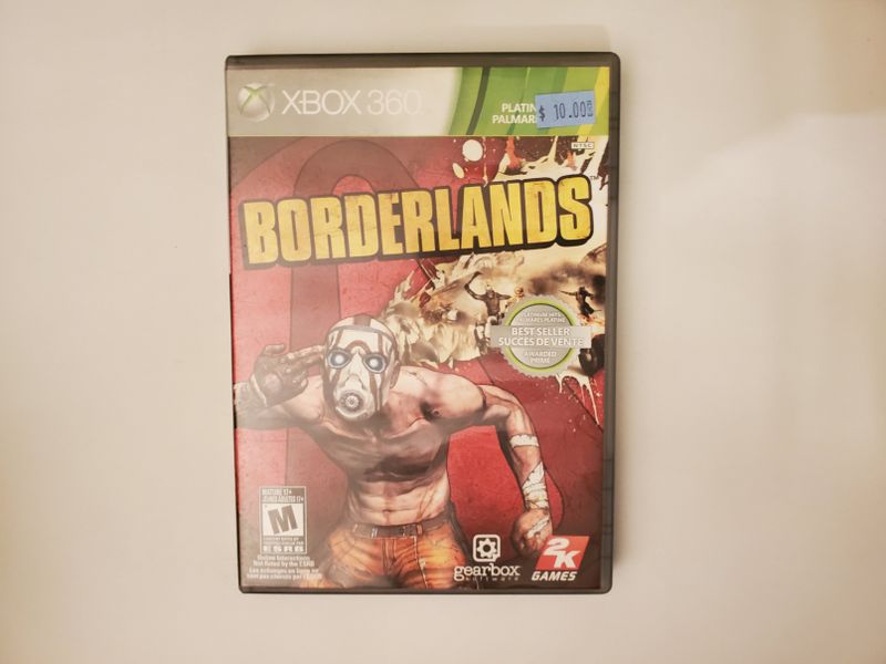 Microsoft Xbox 360 Borderlands (Platinum Hits, Best Seller) video game