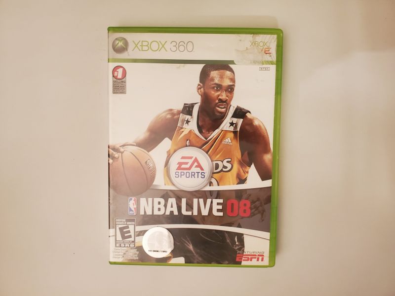 Microsoft Xbox 360 NBA Live 08 video game