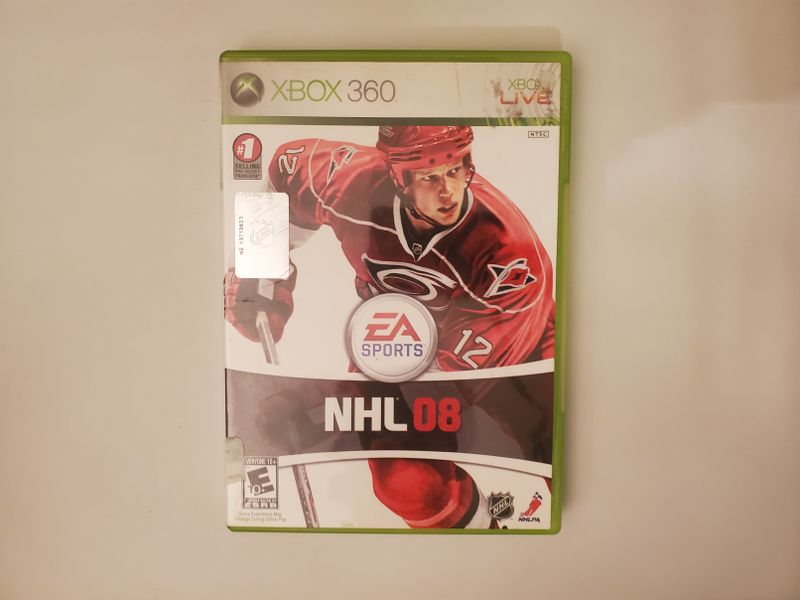 Microsoft Xbox 360 NHL 08 video game