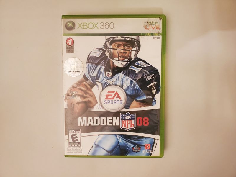 Microsoft Xbox 360 Madden NFL 08 video game