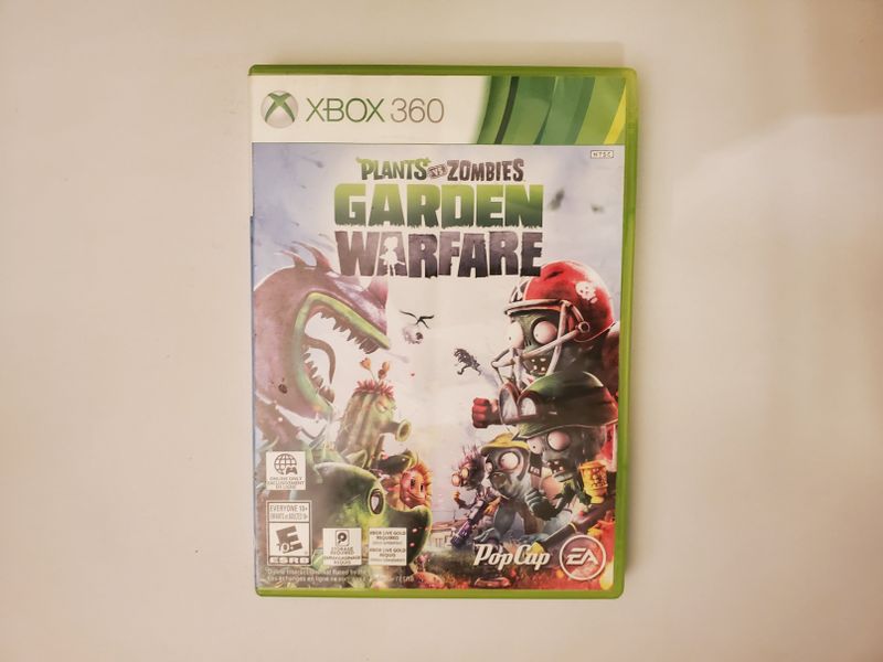 Microsoft Xbox 360 Plants vs Zombies Garden Warfare video game