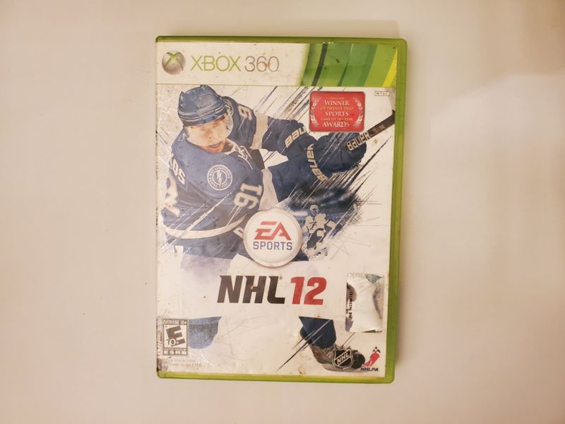 Microsoft Xbox 360 NHL 12 video game