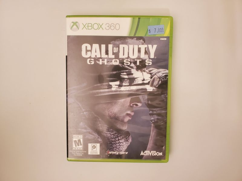 Microsoft Xbox 360 Call of Duty Ghosts video game