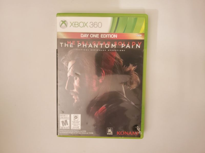 Microsoft Xbox 360 Metal Gear Solid V The Phantom Pain Day One Edition video game