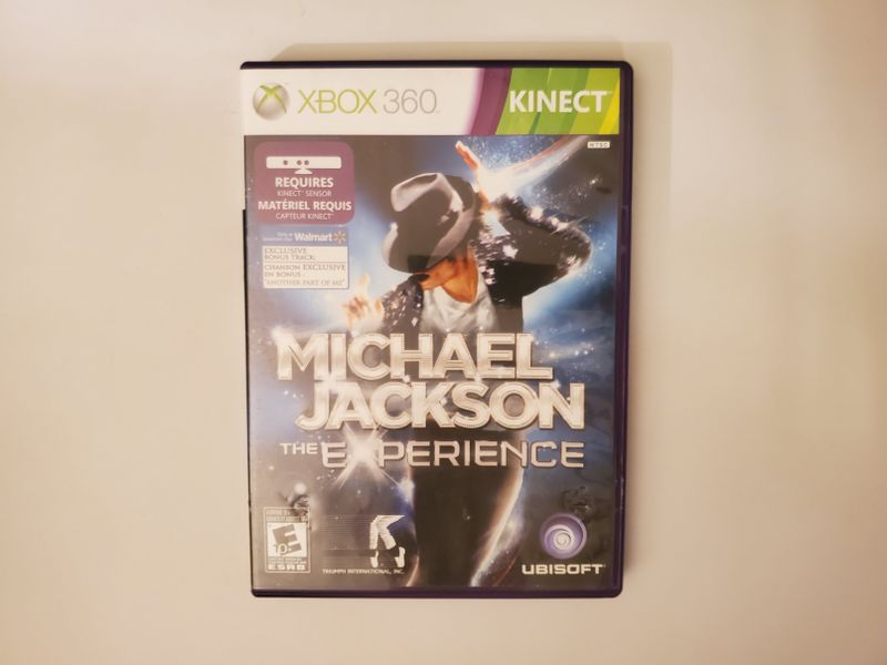 Microsoft Xbox 360 Michael Jackson The Experience video game