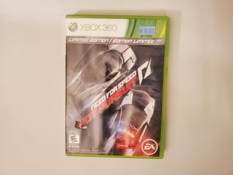 Microsoft Xbox 360 Need For Speed Hot Pursuit Limited Edition video game