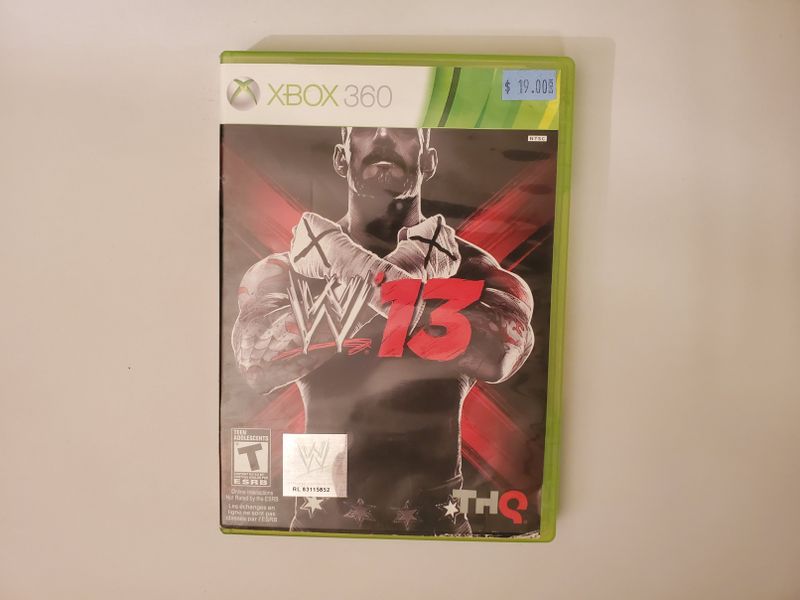 Microsoft Xbox 360 WWE '13 video game