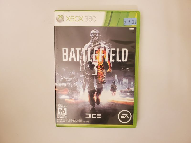 Microsoft Xbox 360 Battlefield 3 video game