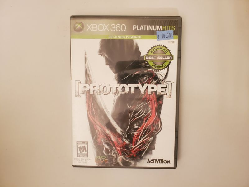 Microsoft Xbox 360 Prototype (Platinum Hits, Best Seller) video game