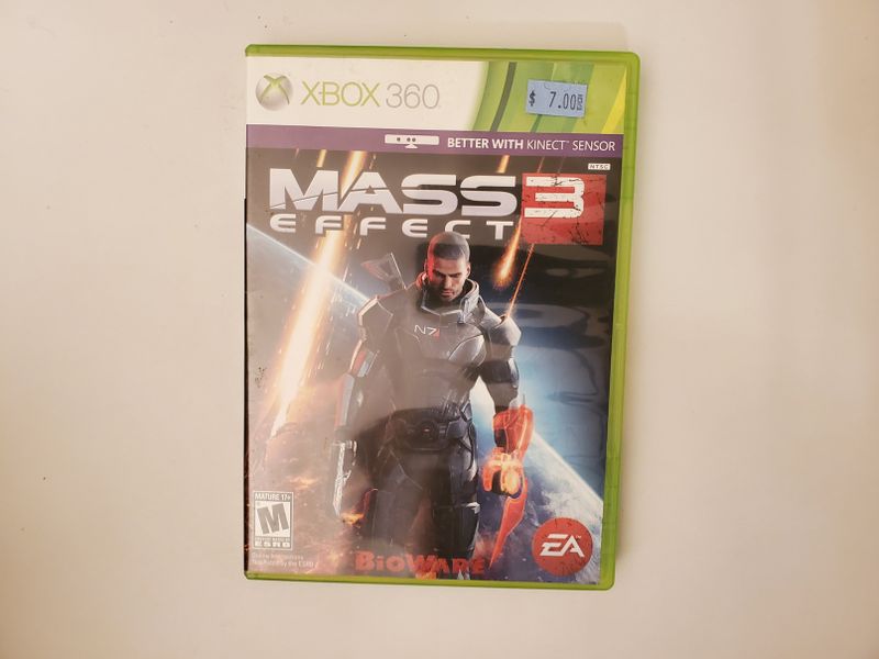 Microsoft Xbox 360 Mass Effect 3 video game