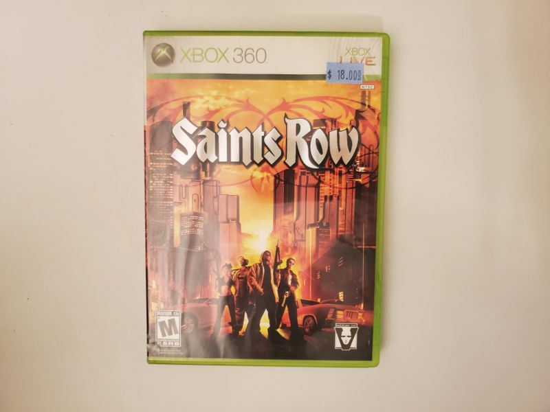 Microsoft Xbox 360 Saints Row video game