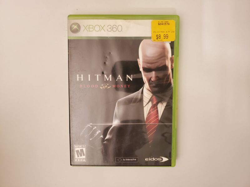 Microsoft Xbox 360 Hitman Blood Money video game