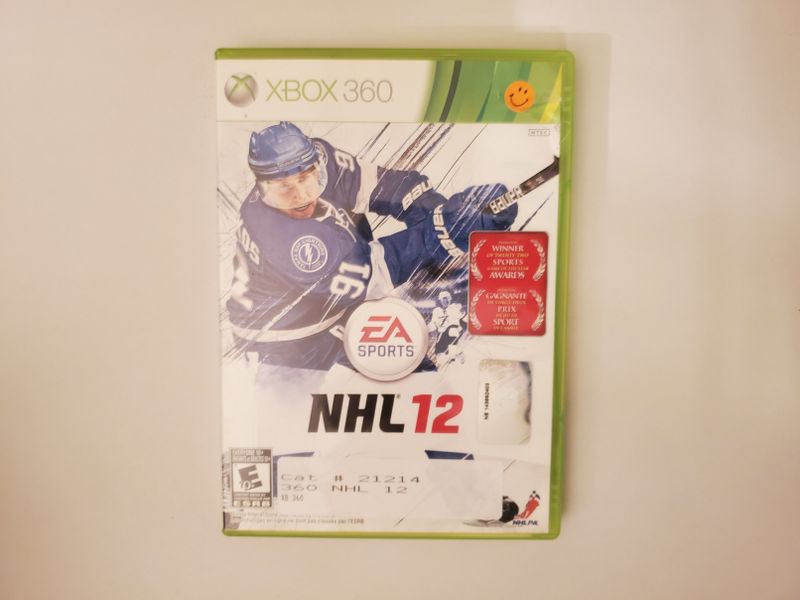 Microsoft Xbox 360 NHL 12 video game