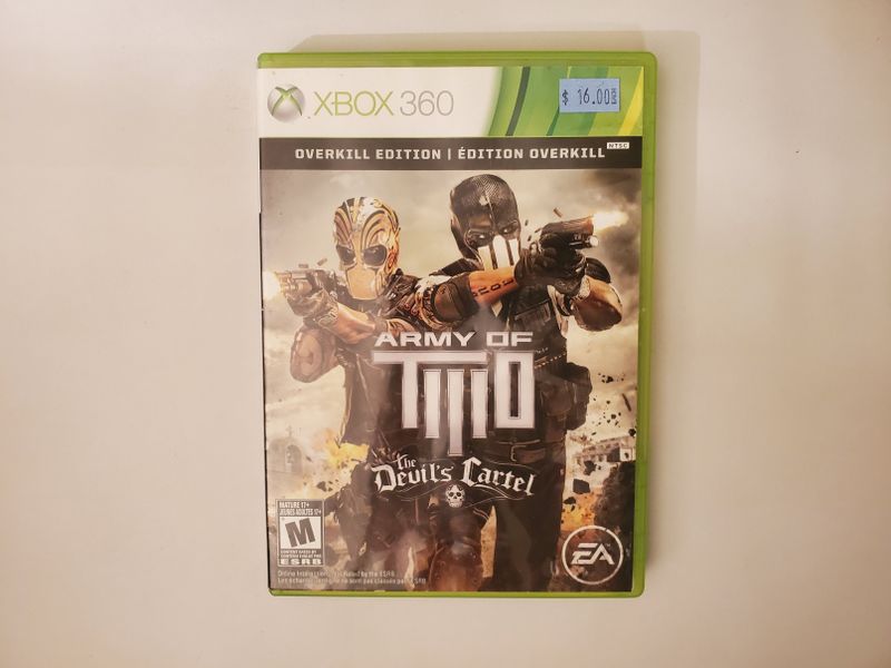 Microsoft Xbox 360 Army of Two The Devil's Cartel Overkill Edition video game