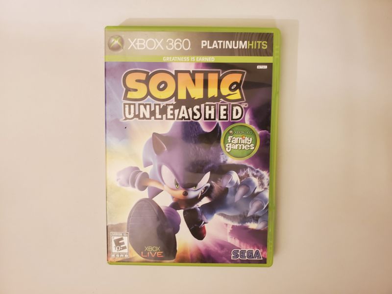 Microsoft Xbox 360 Sonic Unleashed [Platinum Hits] video game