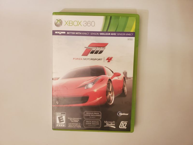 Microsoft Xbox 360 Forza Motorsport 4 video game