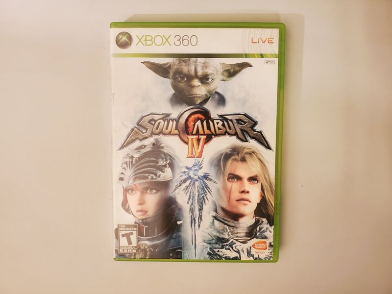Microsoft Xbox 360 Soul Calibur IV video game