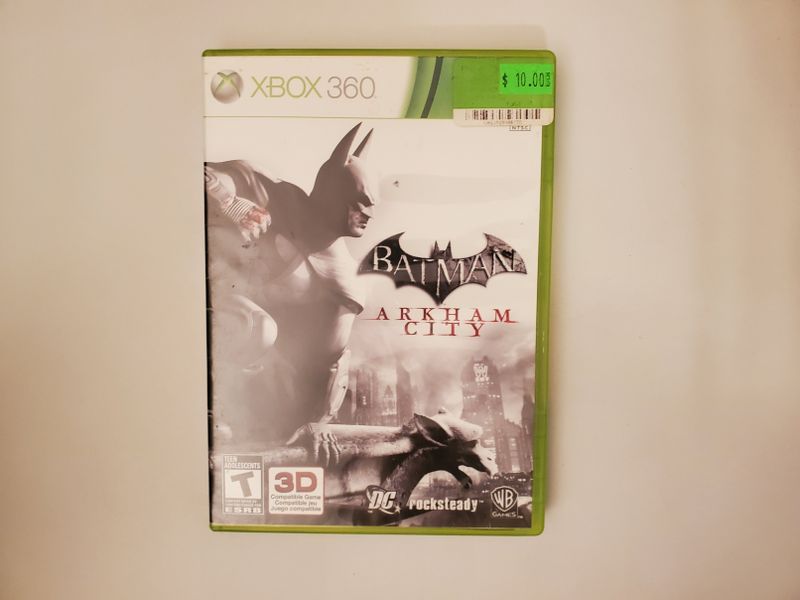 Microsoft Xbox 360 Batman Arkham City video game
