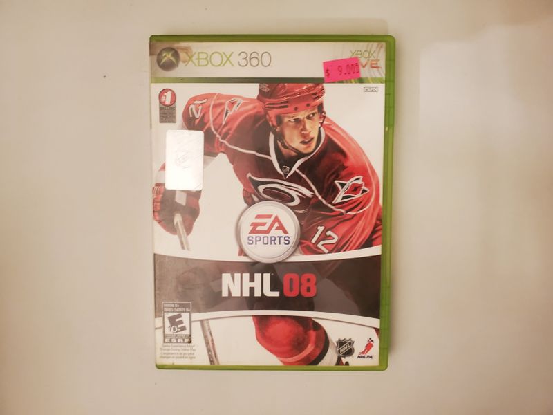 Microsoft Xbox 360 NHL 08 video game