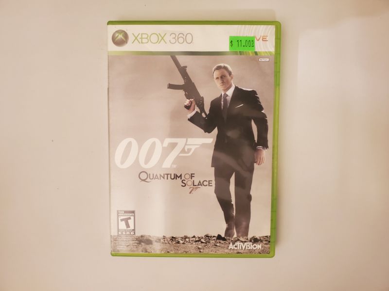 Microsoft Xbox 360 007 Quantum of Solace video game