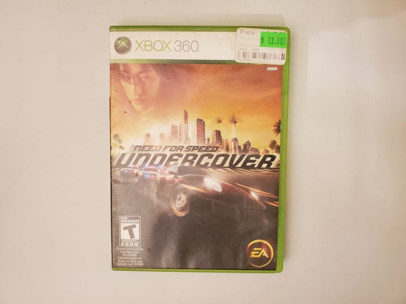 Microsoft Xbox 360 Need for Speed Undercover video game