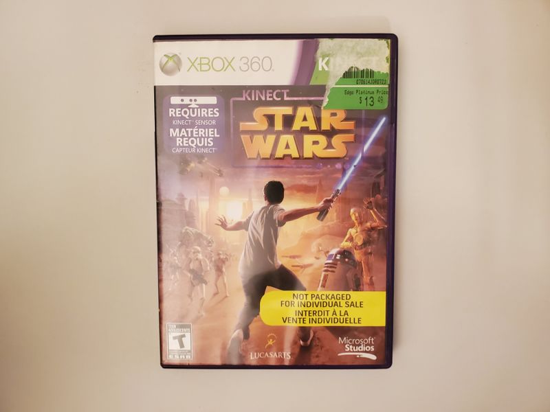 Microsoft Xbox 360 Kinect Star Wars video game