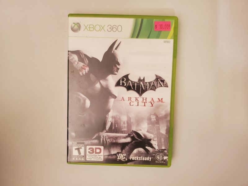 Microsoft Xbox 360 Batman Arkham City video game