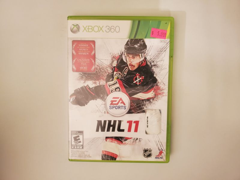 Microsoft Xbox 360 NHL 11 video game