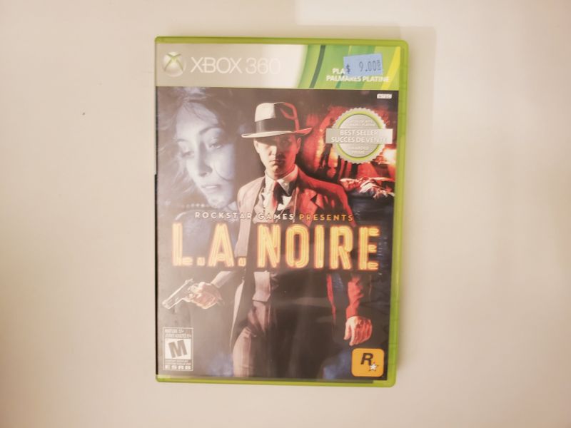 Microsoft Xbox 360 L.A. Noire (Platinum Hits) video game
