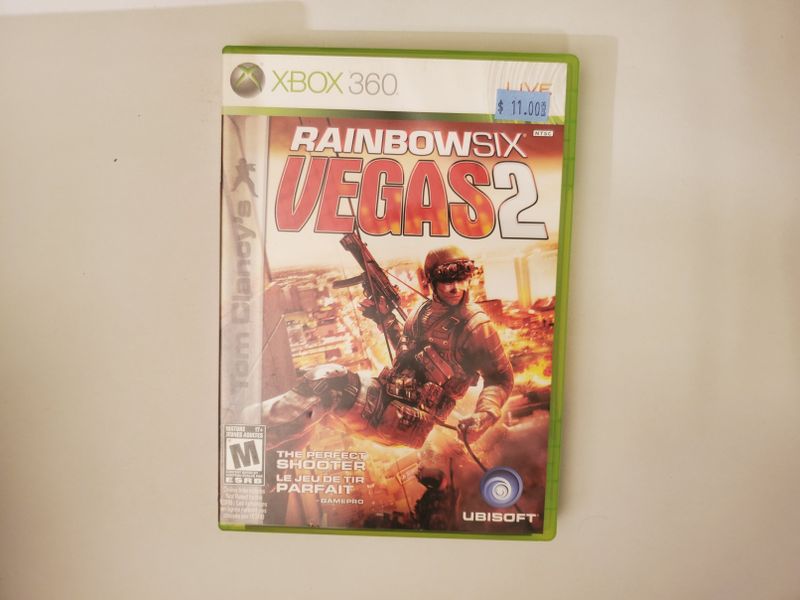 Microsoft Xbox 360 Tom Clancy's Rainbow Six: Vegas 2 video game