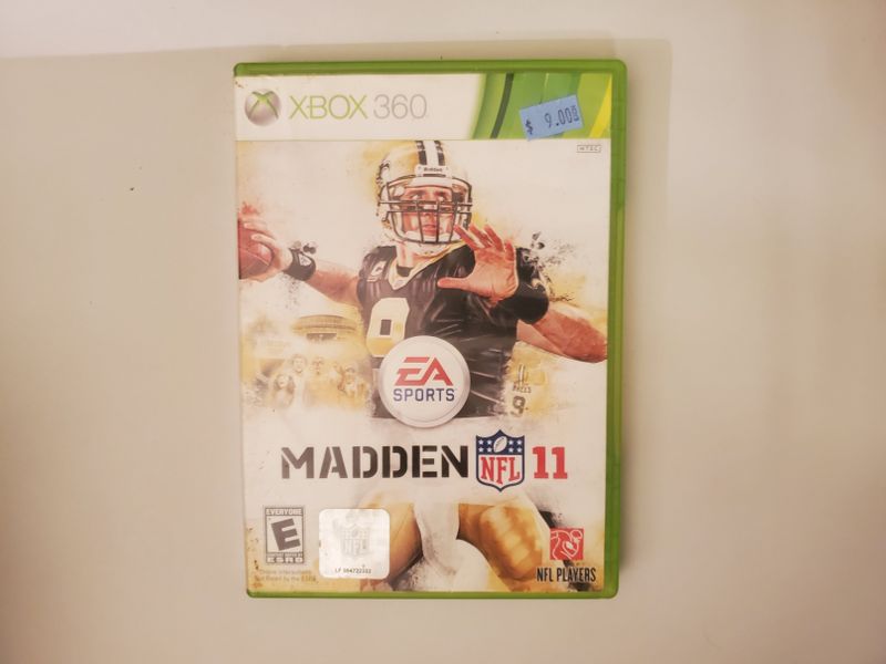 Microsoft Xbox 360 Madden 11 video game