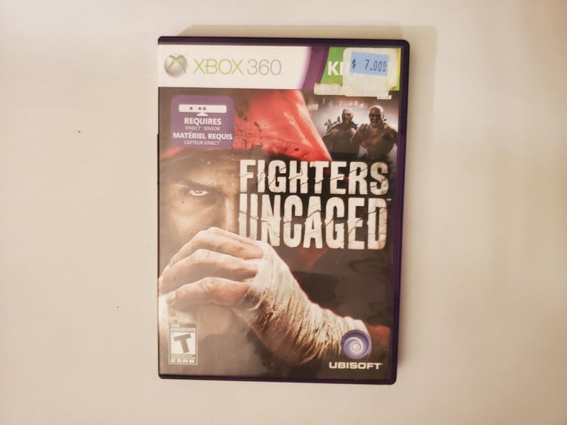 Microsoft Xbox 360 Fighters Uncaged video game