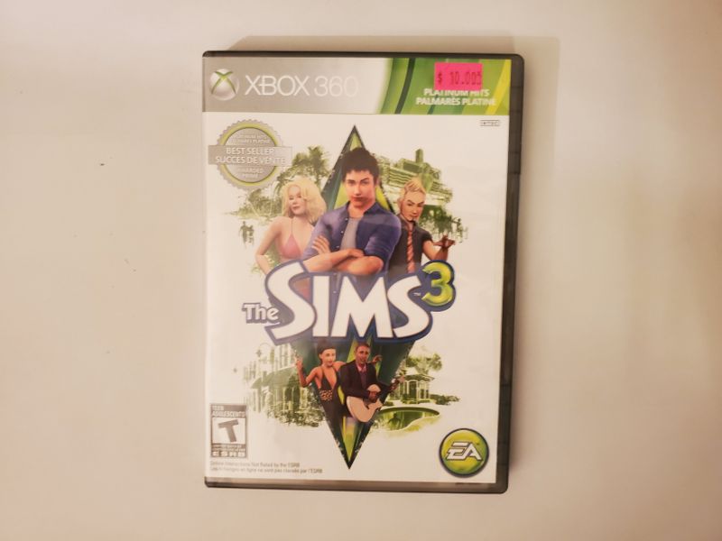 Microsoft Xbox 360 The Sims 3 (Platinum Hits, Best Seller) video game