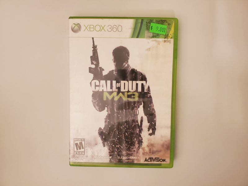 Microsoft Xbox 360 Call of Duty Modern Warfare 3 video game