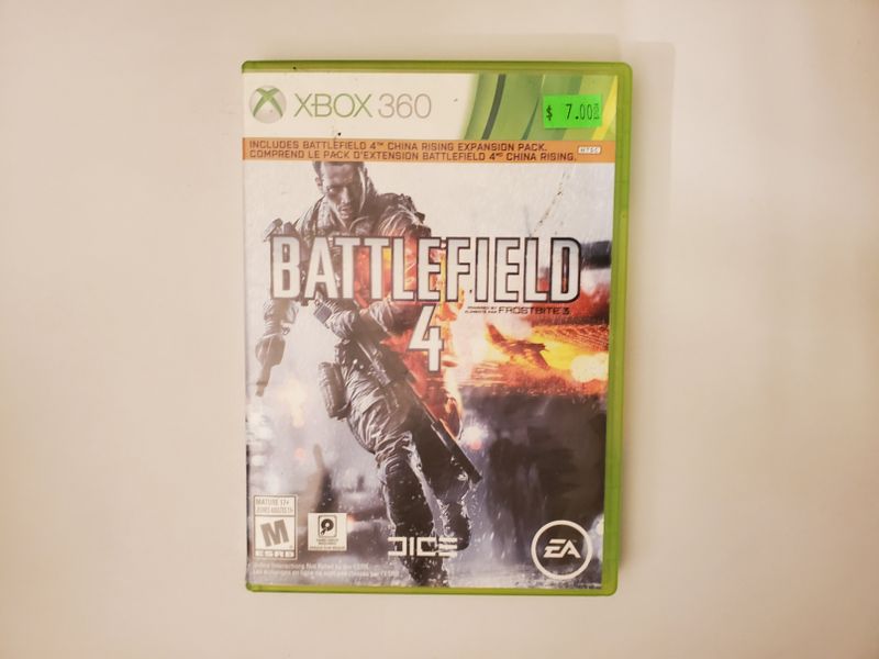 Microsoft Xbox 360 Battlefield 4 video game