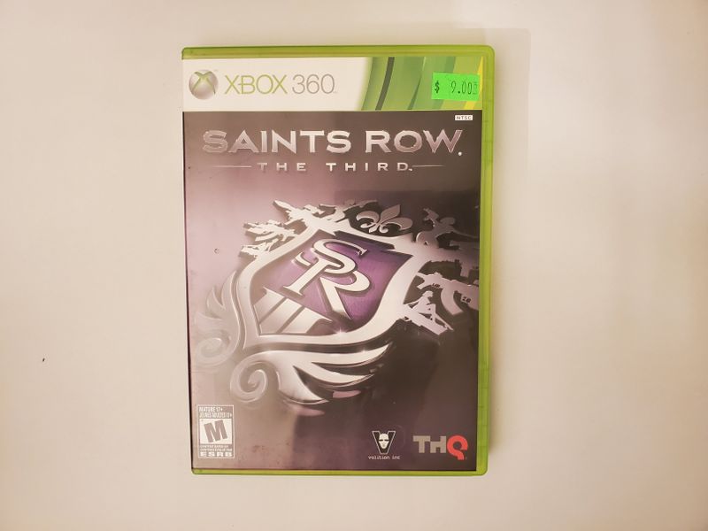 Microsoft Xbox 360 Saints Row The Third video game