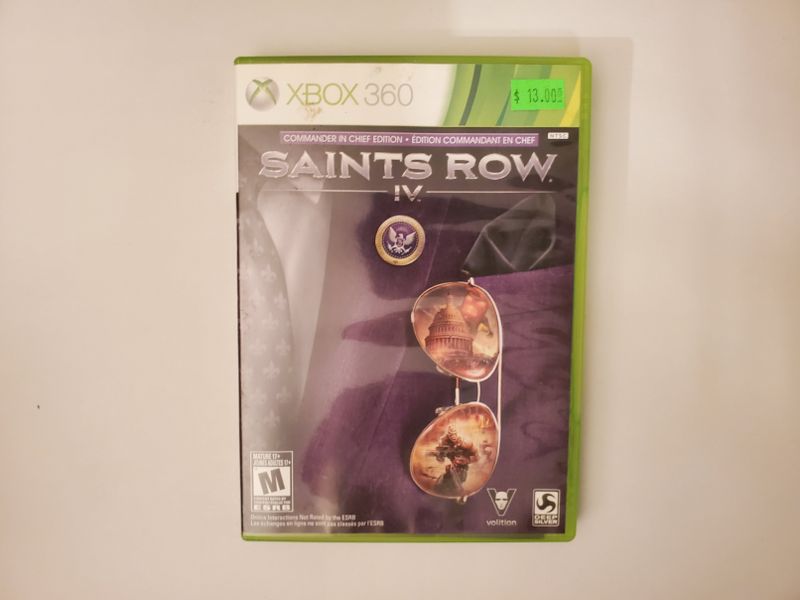 Microsoft Xbox 360 Saints Row IV Commander In Chiefs Edition video game