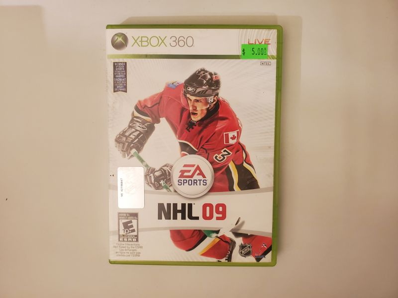 Microsoft Xbox 360 NHL 09 video game