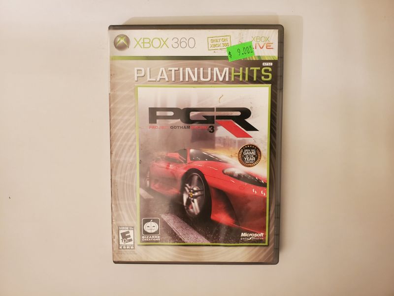 Microsoft Xbox 360 Project Gotham Racing 3 Platinum Hits video game