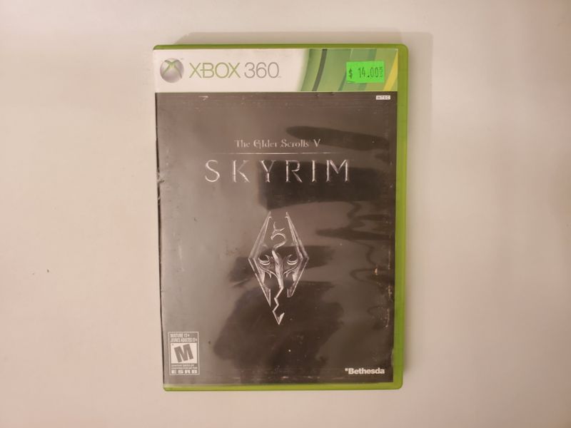 Microsoft Xbox 360 Skyrim The Elder Scrolls V video game